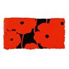 Image 1 : Donald Sultan, Eight Poppies, Screenprint