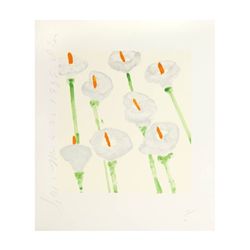 Donald Sultan, Lilies, Silkscreen