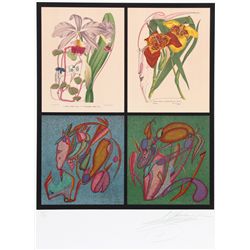 Mihail Chemiakin, Untitled, Serigraph