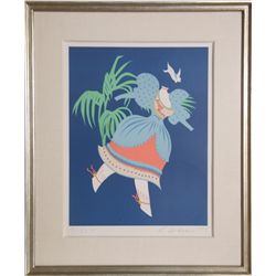 Robert Indiana, Angel More, Lithograph