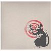 Image 1 : Banksy, Radar Rat, Screenprint on Record Jacket
