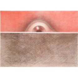 Rodolfo Abularach, Rising Eye, Lithograph