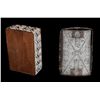Image 2 : Finely Worked 19TH C. Micmac Birch Bark and Porcupine Quill Trunk 9" L. 6" W. 4 3/4" H.  As Is
