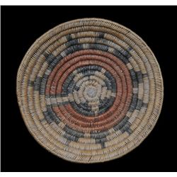 Navajo Basketry Wedding Tray 11" D.  Good Condition