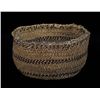Image 1 : Coos Bay Basket with Banded Design 9 1/2" D. 5" H.  Fair Condition