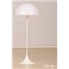 Image 1 : Golvlampa, "Panthella", opalfärgad/vit acrylplast, höjd 130 cm, design Verner Panton....