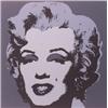Image 1 : Andy Warhol (efter), "Marilyn Monroe", färgserigrafi, Ed Sunday B Morning, blå stämpel, 91*91 cm....