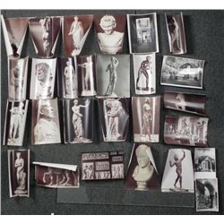 26 WWII VINTAGE PHOTOS OF SCULPTURES