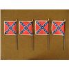 Image 2 : FOUR VINTAGE CONFEDERATE FLAGS