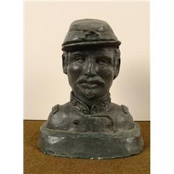 BUST CIVIL WAR SOLDIER WEIGHT OF COMMAND