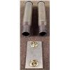Image 3 : 2) ORIGINAL 1943 BRASS ARTILLERY SHELLS A