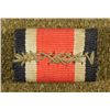 Image 2 : NAZI IRON CROSS RIBBON BAR WOOD CENTER-NO PIN