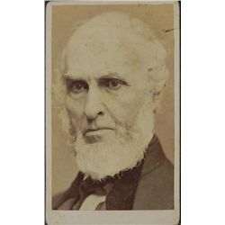 Antique CDV Photograph J.G. Whittier Poet Abolitionist
