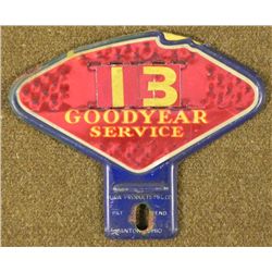 WWII ERA 13 YEARS OF GOODYEAR SERVICE AUTO PLAQUE