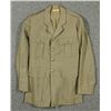 Image 1 : WWII BRITISH OFFICERS TUNIC COAT--OD WOOL