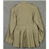 Image 3 : WWII BRITISH OFFICERS TUNIC COAT--OD WOOL