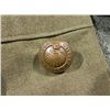 Image 4 : WWII BRITISH OFFICERS TUNIC COAT--OD WOOL