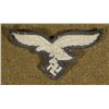 Image 2 : EARLY NAZI LUFTWAFFE EMBROIDERED EAGLE-ORIGINAL