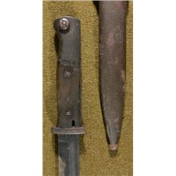 NAZI K98 COMBAT BAYONET/SCABBARD/FROG-BLADE