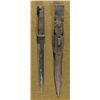 Image 2 : NAZI K98 COMBAT BAYONET/SCABBARD/FROG-BLADE