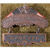 Image 1 : CIVIL WAR VETERAN GAR BADGE PIN BACK