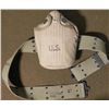 Image 1 : 1942 WWII US ARMY WEB BELT 1943 CANTEEN A