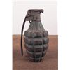 Image 1 : WWII U.S. PINEAPPLE GRENADE INERT COMPLETE ORIGINAL