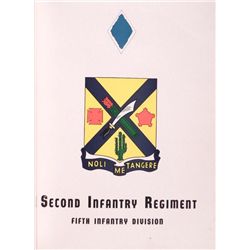 US SECOND INFANTRY REGIMENT HISTORY IN WWII BOOK