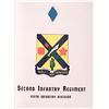 Image 1 : US SECOND INFANTRY REGIMENT HISTORY IN WWII BOOK