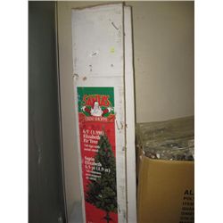 NEW CHRISTMAS TREE IN BOX