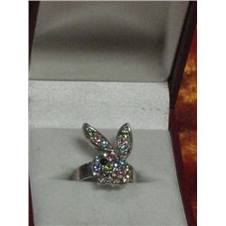 PLAYBOY CRYSTLE RING