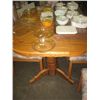 Image 1 : OAK DINING TABLE & LEAF