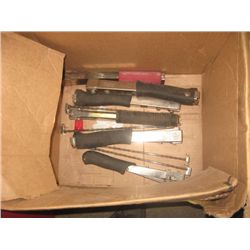 BOX OF HAMMER STAPLERS