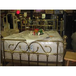 BRASS QUEEN BED FRAME