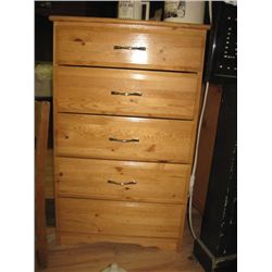 PINE CHEST - 5 DR