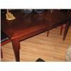 Image 1 : MAHOGANY DININD TABLE & LEAF