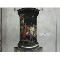 COLLECTOR PLATE W/PAPERS & BOX