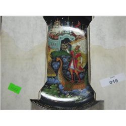 COLLECTOR PLATE W/PAPERS & BOX