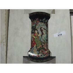 COLLECTOR PLATE W/PAPERS & BOX