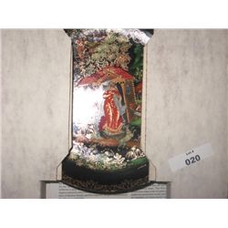 COLLECTOR PLATE W/PAPERS & BOX