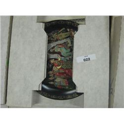 COLLECTOR PLATE W/PAPERS & BOX