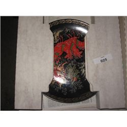 COLLECTOR PLATE W/PAPERS & BOX