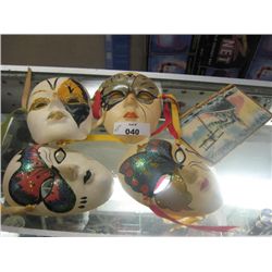 ARMY NAVY NEEDLE BOOK & MASKS(4)