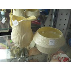 BELLEEK - CREAM & SUGAR