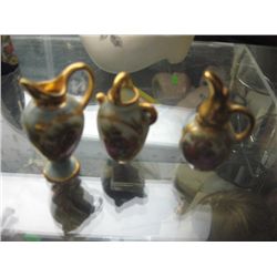 LIMOGES MINI JUGS - 3PC