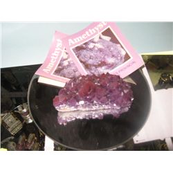 AMETHYST CRYSTAL - MIRROR NOT INCLUDED