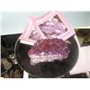 Image 1 : AMETHYST CRYSTAL - MIRROR NOT INCLUDED