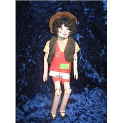 DOLL - PINOCCHIO - WOOD - HAND PAINTED