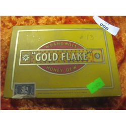 METAL CIGARETTE BOX - GOLDEN FLAKE