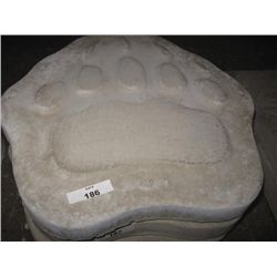 CONCRETE FIGURE - NEW - PAW - LARGE - CLAW